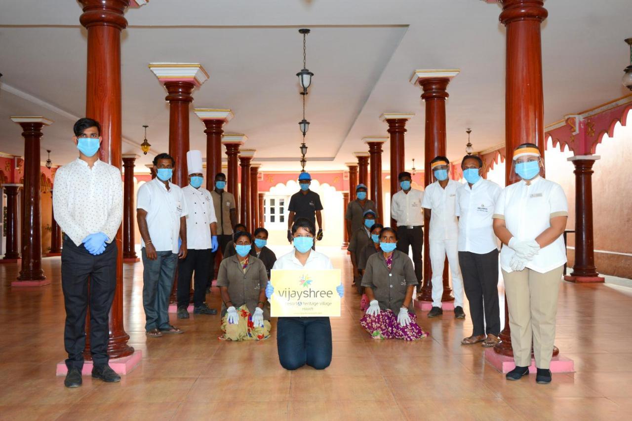 Vijayshree Resort, Hampi Zewnętrze zdjęcie